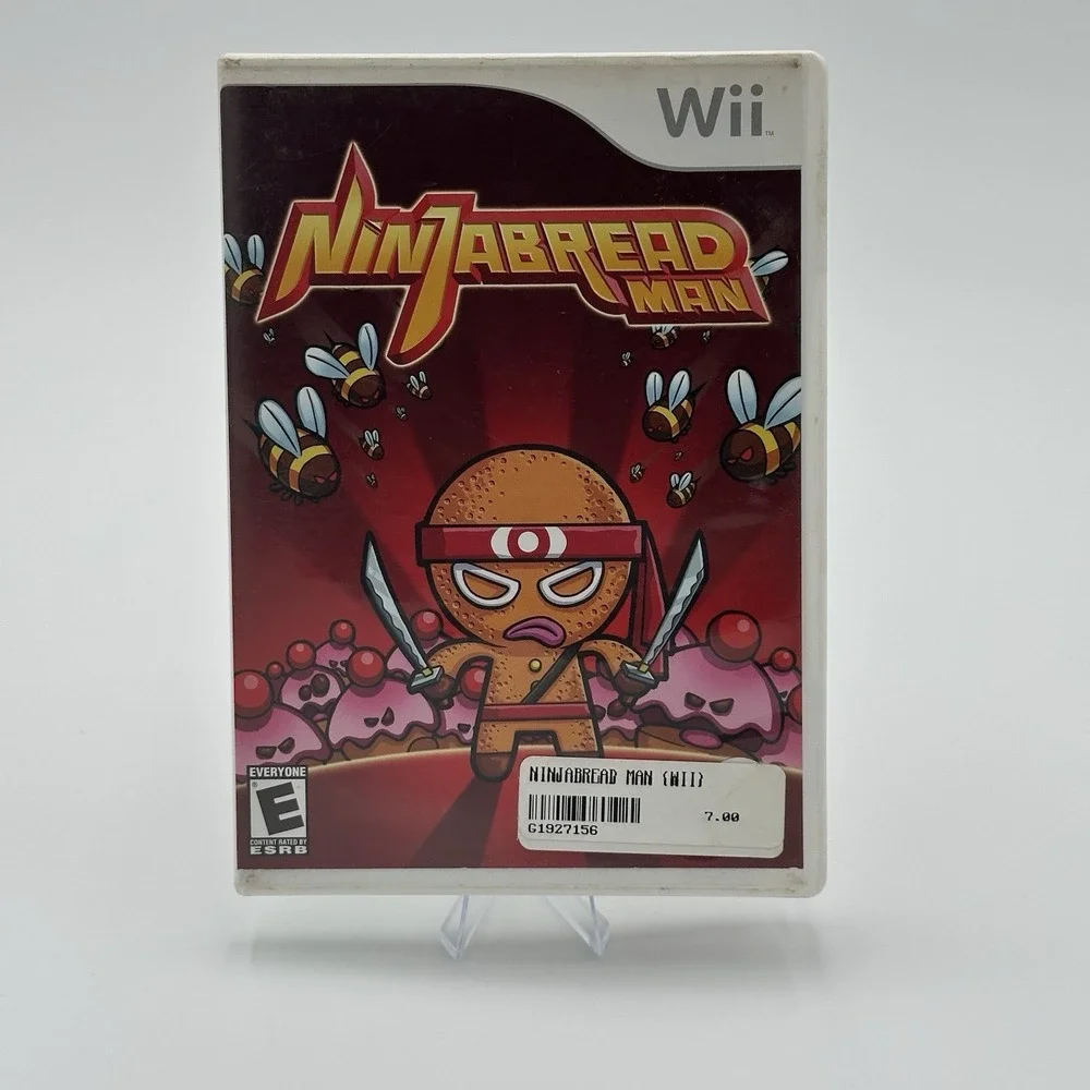 Ninjabread Man (Nintendo Wii) CIB Complete W/ Manual Light Scratches